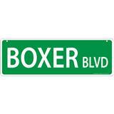 Boxer Blvd  Street Sign  I011435