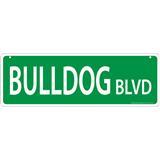 Bulldog Blvd Street Sign  I011436