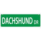 Dachshund Dr Street Sign  I011440