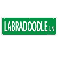 Labradoodle Lane Street Sign  I011448