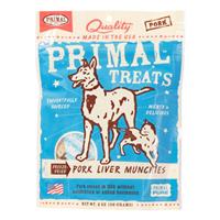 Primal Freeze Dried Pork Liver Treat 2oz I011569