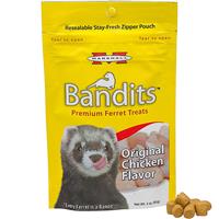 Bandits Premium Ferret Treats Original Chicken Flavor 3 oz. I011789