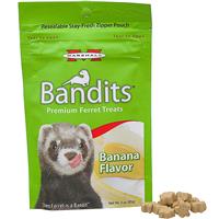 Bandits Premium Ferret Treats Banana Flavor 3 oz. I011790