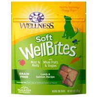 Wellbites Lamb &amp; Salmon Soft Treats 6oz I012065