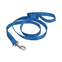Coastal Traditional Single-Ply Dog Leash Blue Lagoon 3/8” x  I012218b