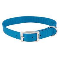 Coastal Traditional Single-Ply Dog Collar Blue Lagoon I006355b