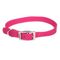 Coastal Single-Ply Dog Collar Pink Flamingo 3/4&quot; x 18&quot;   I012371