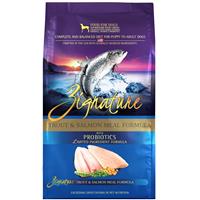 Zignature Trout &amp; Salmon Meal Formula Dog Food I012457b