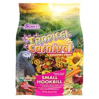 FM Brown&#39;s Tropical Carnival Gourmet Small Hookbill Bird Food 10 Lb. Bag