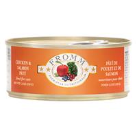 Fromm 4 Star Dinner Chicken and Salmon Wet Cat Food 5.5oz.