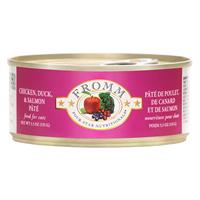 Fromm 4 Star Dinner Chicken and Duck and Salmon Wet Cat Food 5.5oz.