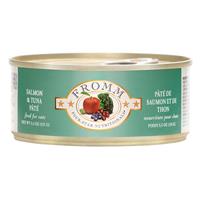 Fromm 4 Star Dinner Salmon and Tuna Wet Cat Food 5.5oz.