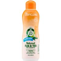 TropiClean Natural Flea &amp; Tick Plus Soothing Shampoo For Pets 20oz. I013524