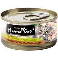 2.82oz Fussie Cat Smkd Tna/Asp Smoked Tuna/Aspic  I013534