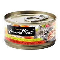 2.82oz Fussie Cat Tna/Chk Livr Tuna/Chicken/Liver  I013537