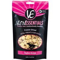 Vital Essentials Freeeze Dried Treats for Dogs Chicken Breast 2.1 oz. I013626