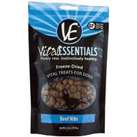 Vital Essentials Freeze Dried Beef Nibs 2.5 oz. I013628