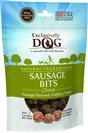 Exclusively Dog Sausage Bits Dog Treats 7 oz. I013836