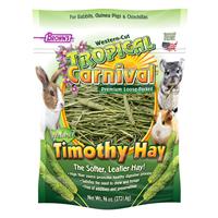 FM Brown&#39;s Tropical Carnival Natural Loose Timothy Hay 96 oz. Bag