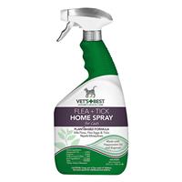 Vet&#39;s Best Flea &amp; Tick Home Spray For Cats 32oz. I013872