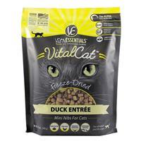 Vital Essentials Vital Cat Duck Entr&#233;e Freeze-Dried Mini Nibs 12 oz  I013965