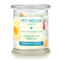 Pet House Candle Sunwashed Cotton I014219