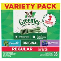 Greenies Regular Variety Pk. 36 oz. I014261