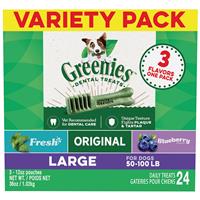 Greenies Large Variety Pk. 36 oz. I014262