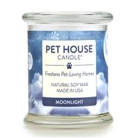 One Fur All Pet House Candle Moonlight Candle 8.5 oz.  I014551