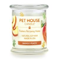 One Fur All Pet House Candle Mango Peach Candle 8.5 oz. I014553