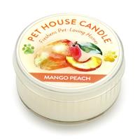 One Fur All Pet House Candle Mango Peach Tea Candle 1.5 oz. I014557