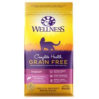 Wellness Complete Health Grain Free Indoor: Salmon &amp; Herring Cat Food 5.5lb Bag I014782