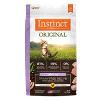 Nature&#39;s Variety Instinct Original Kitten Grain-Free Recipe with Real Chicken Dry Cat Food 4.5 Lb. Bag I014878