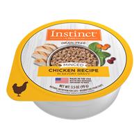 Nature&#39;s Variety Grain-Free Minced Recipe with Real Chicken Wet Cat Food Cup 3.5 oz I014944