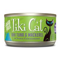 Tiki Cat&#174; Papeekeo Luau™ Ahi Tuna &amp; Mackerel Grain Free 2.8 oz. I014982