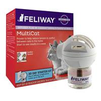 Feliway MultiCat Diffuser 30 Day Starter Kit I015203