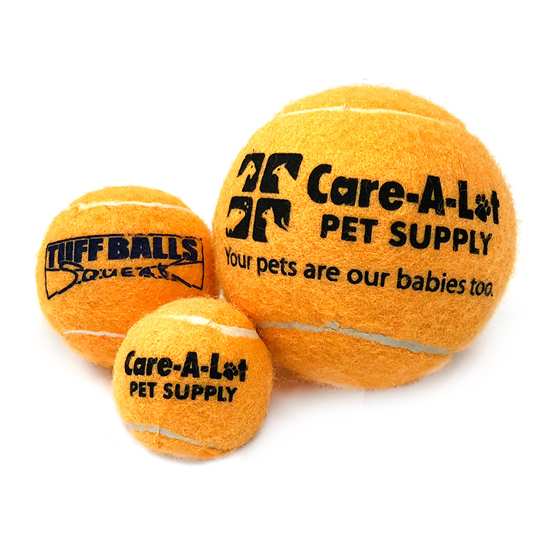 squeaky tennis ball