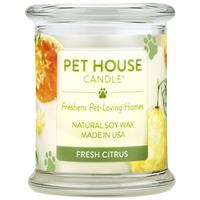 One Fur All Pet House Candle Jar Fresh Citrus 8.5 oz. I015542