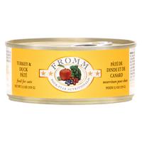 Fromm Four-Star Nutritionals Turkey &amp; Duck Pate Cat Food Can 5.5 oz. I015604
