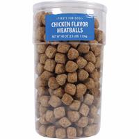 Triumph Chicken Meatball Dog Treat 40 oz. I015616