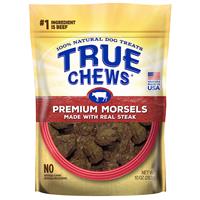 Tyson True Chews Premium Morsels Made With Real Steak Dog Treat 10 oz. I015618