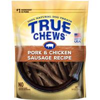 Tyson True Chews Premium Recipes Pork &amp; Chicken Sausage Recipe Dog Treat 14 oz. I015621
