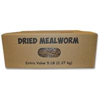 Unipet Dried Mealworms To Go 5 lbs  I015642