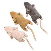 Spot Flat Mouse Frankie with Catnip Assorted 5.5&quot; I016036