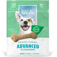 Tropiclean Fresh Breath Dental Chews Advanced Cleaning  I016162b