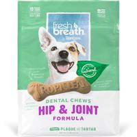 TropiClean Fresh Breath Dental Chews Hip &amp; Joint Formula for Small Dogs I016164