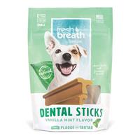 Tropiclean Fresh Breath Dental Sticks Small For Dogs 5-25 lbs 12 ct I016170