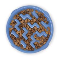 Outward Hound Fun Feeder Slo-Bowl Small Blue I016304