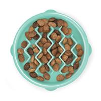 Outward Hound Fun Feeder Slo-Bowl Tiny Mint I016305
