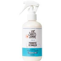 Skout&#39;s Honor Probiotic Unscented Pet Detangler Spritzer With Avacado Oil 8 oz. I016385